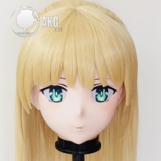 (AL254)Customize Character! Female/Girl Resin Full/Half Head With Lock Anime Cosplay Japanese Animego Kigurumi Mask (AL254)Customize Character! Female/Girl Resin Full/Half Head With Lock Anime Cosplay Japanese Animego Kigurumi Mask
