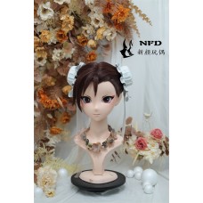 (NFD0102)Customize Handmade Crossdress Full Head Female/Girl Resin Japanese Cartoon Character Animego Cosplay Kigurumi Mask