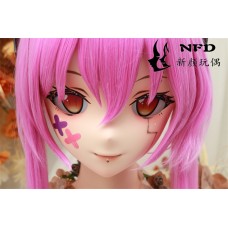 (NFD0103)Customize Handmade Crossdress Full Head Female/Girl Resin Japanese Cartoon Character Animego Cosplay Kigurumi Mask