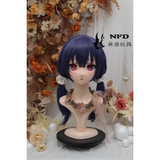 (NFD0105)Customize Handmade Crossdress Full Head Female/Girl Resin Japanese Cartoon Character Animego Cosplay Kigurumi Mask