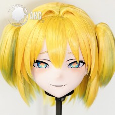 (AL253)Customize Character! Female/Girl Resin Full/Half Head With Lock Anime Cosplay Japanese Animego Kigurumi Mask (AL253)Customize Character! Female/Girl Resin Full/Half Head With Lock Anime Cosplay Japanese Animego Kigurumi Mask