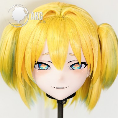(AL253)Customize Character! Female/Girl Resin Full/Half Head With Lock Anime Cosplay Japanese Animego Kigurumi Mask (AL253)Customize Character! Female/Girl Resin Full/Half Head With Lock Anime Cosplay Japanese Animego Kigurumi Mask