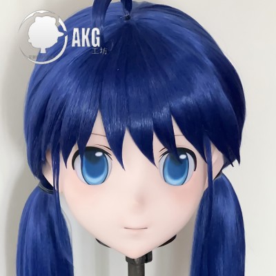 (AL252)Customize Character! Female/Girl Resin Full/Half Head With Lock Anime Cosplay Japanese Animego Kigurumi Mask (AL252)Customize Character! Female/Girl Resin Full/Half Head With Lock Anime Cosplay Japanese Animego Kigurumi Mask