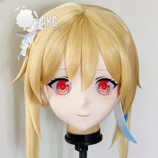 (AL249)Customize Character! Female/Girl Resin Full/Half Head With Lock Anime Cosplay Japanese Animego Kigurumi Mask (AL249)Customize Character! Female/Girl Resin Full/Half Head With Lock Anime Cosplay Japanese Animego Kigurumi Mask