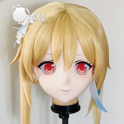 (AL249)Customize Character! Female/Girl Resin Full/Half Head With Lock Anime Cosplay Japanese Animego Kigurumi Mask (AL249)Customize Character! Female/Girl Resin Full/Half Head With Lock Anime Cosplay Japanese Animego Kigurumi Mask