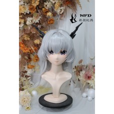 (NFD0155)Customize Handmade Crossdress Full Head Female/Girl Resin Japanese Cartoon Character Animego Cosplay Kigurumi Mask (NFD0155)Customize Handmade Crossdress Full Head Female/Girl Resin Japanese Cartoon Character Animego Cosplay Kigurumi Mask