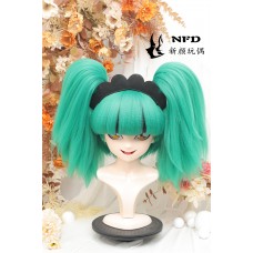 (NFD0160)Customize Handmade Crossdress Full Head Female/Girl Resin Japanese Cartoon Character Animego Cosplay Kigurumi Mask (NFD0160)Customize Handmade Crossdress Full Head Female/Girl Resin Japanese Cartoon Character Animego Cosplay Kigurumi Mask