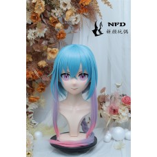 (NFD0167)Customize Handmade Crossdress Full Head Female/Girl Resin Japanese Cartoon Character Animego Cosplay Kigurumi Mask (NFD0167)Customize Handmade Crossdress Full Head Female/Girl Resin Japanese Cartoon Character Animego Cosplay Kigurumi Mask
