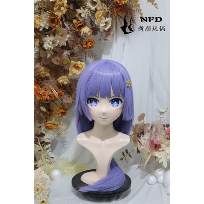 (NFD0176)Customize Handmade Crossdress Full Head Female/Girl Resin Japanese Cartoon Character Animego Cosplay Kigurumi Mask