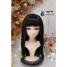 (NFD0178)Customize Handmade Crossdress Full Head Female/Girl Resin Japanese Cartoon Character Animego Cosplay Kigurumi Mask