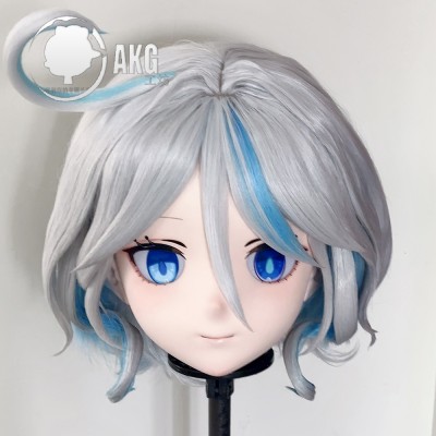 (AL246)Customize Character! Female/Girl Resin Full/Half Head With Lock Anime Cosplay Japanese Animego Kigurumi Mask (AL246)Customize Character! Female/Girl Resin Full/Half Head With Lock Anime Cosplay Japanese Animego Kigurumi Mask