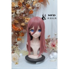 (NFD0185)Customize Handmade Crossdress Full Head Female/Girl Resin Japanese Cartoon Character Animego Cosplay Kigurumi Mask (NFD0185)Customize Handmade Crossdress Full Head Female/Girl Resin Japanese Cartoon Character Animego Cosplay Kigurumi Mask