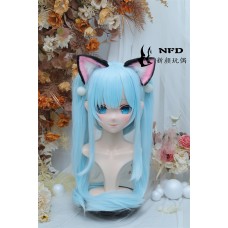 (NFD0186)Customize Handmade Crossdress Full Head Female/Girl Resin Japanese Cartoon Character Animego Cosplay Kigurumi Mask (NFD0186)Customize Handmade Crossdress Full Head Female/Girl Resin Japanese Cartoon Character Animego Cosplay Kigurumi Mask