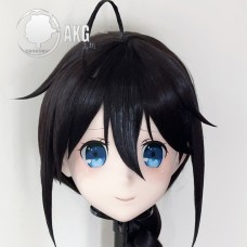 (AL266)Customize Character! Female/Girl Resin Full/Half Head With Lock Anime Cosplay Japanese Animego Kigurumi Mask (AL266)Customize Character! Female/Girl Resin Full/Half Head With Lock Anime Cosplay Japanese Animego Kigurumi Mask