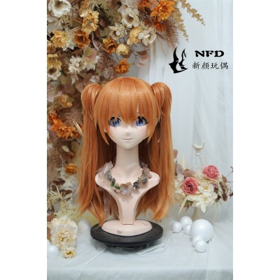 (NFD01202)Customize Handmade Crossdress Full Head Female/Girl Resin Japanese Cartoon Character Animego Cosplay Kigurumi Mask