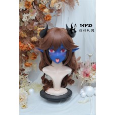 (NFD0206)Customize Handmade Crossdress Full Head Female/Girl Resin Japanese Cartoon Character Animego Cosplay Kigurumi Mask (NFD0206)Customize Handmade Crossdress Full Head Female/Girl Resin Japanese Cartoon Character Animego Cosplay Kigurumi Mask