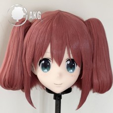 (AL268)Customize Character! Female/Girl Resin Full/Half Head With Lock Anime Cosplay Japanese Animego Kigurumi Mask (AL268)Customize Character! Female/Girl Resin Full/Half Head With Lock Anime Cosplay Japanese Animego Kigurumi Mask