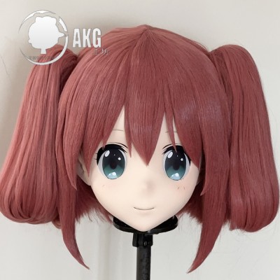 (AL268)Customize Character! Female/Girl Resin Full/Half Head With Lock Anime Cosplay Japanese Animego Kigurumi Mask (AL268)Customize Character! Female/Girl Resin Full/Half Head With Lock Anime Cosplay Japanese Animego Kigurumi Mask