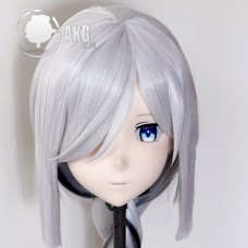 (AL264)Customize Character! Female/Girl Resin Full/Half Head With Lock Anime Cosplay Japanese Animego Kigurumi Mask (AL264)Customize Character! Female/Girl Resin Full/Half Head With Lock Anime Cosplay Japanese Animego Kigurumi Mask