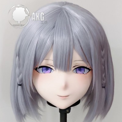 (AL258)Customize Character! Female/Girl Resin Full/Half Head With Lock Anime Cosplay Japanese Animego Kigurumi Mask (AL258)Customize Character! Female/Girl Resin Full/Half Head With Lock Anime Cosplay Japanese Animego Kigurumi Mask