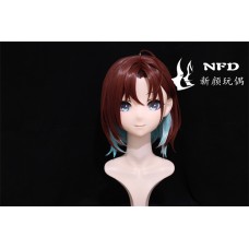 (NFD067)Customize Handmade Crossdress Full Head Female/Girl Resin Japanese Cartoon Character Animego Cosplay Kigurumi Mask (NFD067)Customize Handmade Crossdress Full Head Female/Girl Resin Japanese Cartoon Character Animego Cosplay Kigurumi Mask