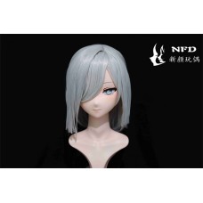(NFD069)Customize Handmade Crossdress Full Head Female/Girl Resin Japanese Cartoon Character Animego Cosplay Kigurumi Mask (NFD069)Customize Handmade Crossdress Full Head Female/Girl Resin Japanese Cartoon Character Animego Cosplay Kigurumi Mask