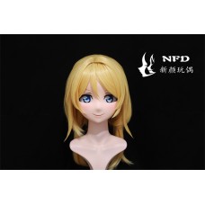 (NFD074)Customize Handmade Crossdress Full Head Female/Girl Resin Japanese Cartoon Character Animego Cosplay Kigurumi Mask (NFD074)Customize Handmade Crossdress Full Head Female/Girl Resin Japanese Cartoon Character Animego Cosplay Kigurumi Mask