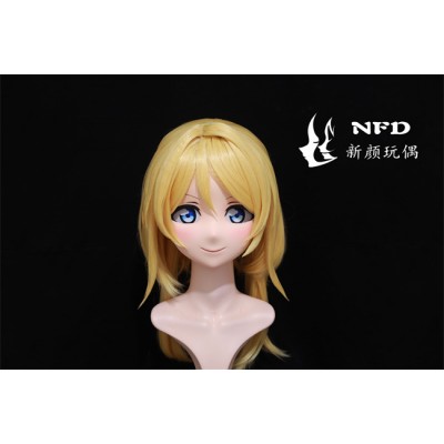 (NFD074)Customize Handmade Crossdress Full Head Female/Girl Resin Japanese Cartoon Character Animego Cosplay Kigurumi Mask (NFD074)Customize Handmade Crossdress Full Head Female/Girl Resin Japanese Cartoon Character Animego Cosplay Kigurumi Mask