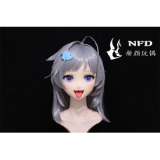 (NFD076)Customize Handmade Crossdress Full Head Female/Girl Resin Japanese Cartoon Character Animego Cosplay Kigurumi Mask (NFD076)Customize Handmade Crossdress Full Head Female/Girl Resin Japanese Cartoon Character Animego Cosplay Kigurumi Mask