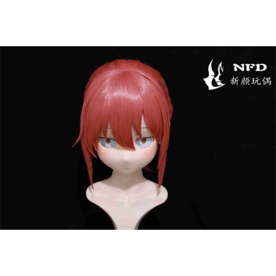 (NFD078)Customize Handmade Crossdress Full Head Female/Girl Resin Japanese Cartoon Character Animego Cosplay Kigurumi Mask (NFD078)Customize Handmade Crossdress Full Head Female/Girl Resin Japanese Cartoon Character Animego Cosplay Kigurumi Mask