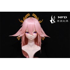 (NFD080)Customize Handmade Crossdress Full Head Female/Girl Resin Japanese Cartoon Character Animego Cosplay Kigurumi Mask (NFD080)Customize Handmade Crossdress Full Head Female/Girl Resin Japanese Cartoon Character Animego Cosplay Kigurumi Mask