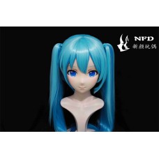(NFD081)Customize Handmade Crossdress Full Head Female/Girl Resin Japanese Cartoon Character Animego Cosplay Kigurumi Mask (NFD081)Customize Handmade Crossdress Full Head Female/Girl Resin Japanese Cartoon Character Animego Cosplay Kigurumi Mask