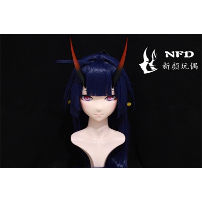 (NFD082)Customize Handmade Crossdress Full Head Female/Girl Resin Japanese Cartoon Character Animego Cosplay Kigurumi Mask (NFD082)Customize Handmade Crossdress Full Head Female/Girl Resin Japanese Cartoon Character Animego Cosplay Kigurumi Mask