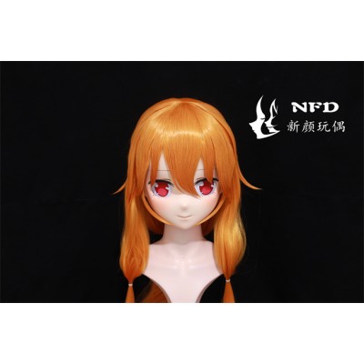 (NFD084)Customize Handmade Crossdress Full Head Female/Girl Resin Japanese Cartoon Character Animego Cosplay Kigurumi Mask (NFD084)Customize Handmade Crossdress Full Head Female/Girl Resin Japanese Cartoon Character Animego Cosplay Kigurumi Mask