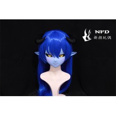 (NFD086)Customize Handmade Crossdress Full Head Female/Girl Resin Japanese Cartoon Character Animego Cosplay Kigurumi Mask (NFD086)Customize Handmade Crossdress Full Head Female/Girl Resin Japanese Cartoon Character Animego Cosplay Kigurumi Mask