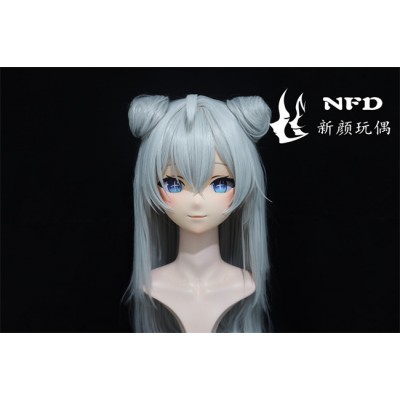(NFD089)Customize Handmade Crossdress Full Head Female/Girl Resin Japanese Cartoon Character Animego Cosplay Kigurumi Mask (NFD089)Customize Handmade Crossdress Full Head Female/Girl Resin Japanese Cartoon Character Animego Cosplay Kigurumi Mask