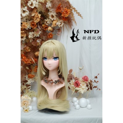 (NFD092)Customize Handmade Crossdress Full Head Female/Girl Resin Japanese Cartoon Character Animego Cosplay Kigurumi Mask (NFD092)Customize Handmade Crossdress Full Head Female/Girl Resin Japanese Cartoon Character Animego Cosplay Kigurumi Mask