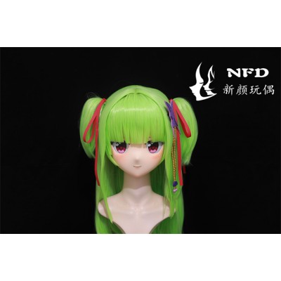 (NFD095)Customize Handmade Crossdress Full Head Female/Girl Resin Japanese Cartoon Character Animego Cosplay Kigurumi Mask (NFD095)Customize Handmade Crossdress Full Head Female/Girl Resin Japanese Cartoon Character Animego Cosplay Kigurumi Mask