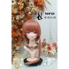 (NFD099)Customize Handmade Crossdress Full Head Female/Girl Resin Japanese Cartoon Character Animego Cosplay Kigurumi Mask