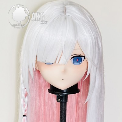 (AL256)Customize Character! Female/Girl Resin Full/Half Head With Lock Anime Cosplay Japanese Animego Kigurumi Mask (AL256)Customize Character! Female/Girl Resin Full/Half Head With Lock Anime Cosplay Japanese Animego Kigurumi Mask