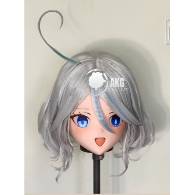 (AL104)Customize Character! Female/Girl Resin Full/Half Head With Lock Anime Cosplay Japanese Animego Kigurumi Mask (AL104)Customize Character! Female/Girl Resin Full/Half Head With Lock Anime Cosplay Japanese Animego Kigurumi Mask