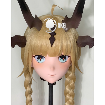 (AL105)Customize Character! Female/Girl Resin Full/Half Head With Lock Anime Cosplay Japanese Animego Kigurumi Mask (AL105)Customize Character! Female/Girl Resin Full/Half Head With Lock Anime Cosplay Japanese Animego Kigurumi Mask