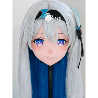 (AL106)Customize Character! Female/Girl Resin Full/Half Head With Lock Anime Cosplay Japanese Animego Kigurumi Mask (AL106)Customize Character! Female/Girl Resin Full/Half Head With Lock Anime Cosplay Japanese Animego Kigurumi Mask