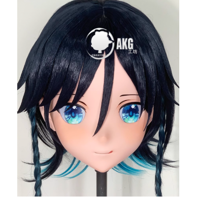 (AL107)Customize Character! Female/Girl Resin Full/Half Head With Lock Anime Cosplay Japanese Animego Kigurumi Mask (AL107)Customize Character! Female/Girl Resin Full/Half Head With Lock Anime Cosplay Japanese Animego Kigurumi Mask