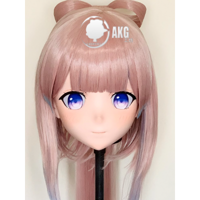 (AL108)Customize Character! Female/Girl Resin Full/Half Head With Lock Anime Cosplay Japanese Animego Kigurumi Mask (AL108)Customize Character! Female/Girl Resin Full/Half Head With Lock Anime Cosplay Japanese Animego Kigurumi Mask