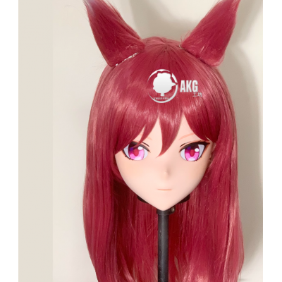 (AL110)Customize Character! Female/Girl Resin Full/Half Head With Lock Anime Cosplay Japanese Animego Kigurumi Mask (AL110)Customize Character! Female/Girl Resin Full/Half Head With Lock Anime Cosplay Japanese Animego Kigurumi Mask