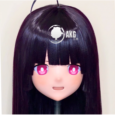 (AL111)Customize Character! Female/Girl Resin Full/Half Head With Lock Anime Cosplay Japanese Animego Kigurumi Mask (AL111)Customize Character! Female/Girl Resin Full/Half Head With Lock Anime Cosplay Japanese Animego Kigurumi Mask