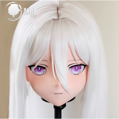 (AL114)Customize Character! Female/Girl Resin Full/Half Head With Lock Anime Cosplay Japanese Animego Kigurumi Mask (AL114)Customize Character! Female/Girl Resin Full/Half Head With Lock Anime Cosplay Japanese Animego Kigurumi Mask