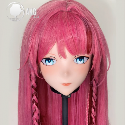 (AL115)Customize Character! Female/Girl Resin Full/Half Head With Lock Anime Cosplay Japanese Animego Kigurumi Mask (AL115)Customize Character! Female/Girl Resin Full/Half Head With Lock Anime Cosplay Japanese Animego Kigurumi Mask
