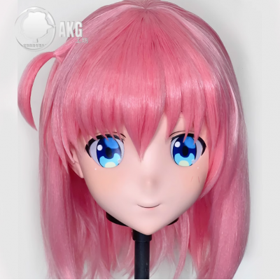 (AL117)Customize Character! Female/Girl Resin Full/Half Head With Lock Anime Cosplay Japanese Animego Kigurumi Mask (AL117)Customize Character! Female/Girl Resin Full/Half Head With Lock Anime Cosplay Japanese Animego Kigurumi Mask